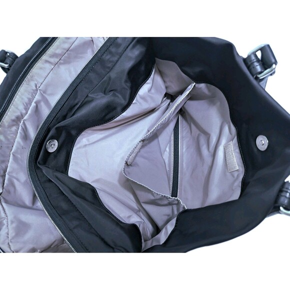 Tumi Black Nylon Leather Voyager Derby Professional Tote Shoulder Briefcase Bag - Picture 10 of 15